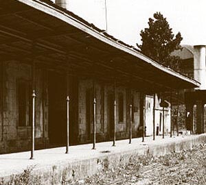 Estação de Rafard em 1980
