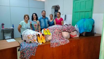 Rodovias do Tietê faz doação de 400 peças de roupas para o Fundo Social de Rafard
