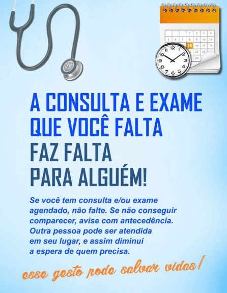 Read more about the article Saúde de Rafard se mobiliza contra alto índice de ausências em consultas médicas