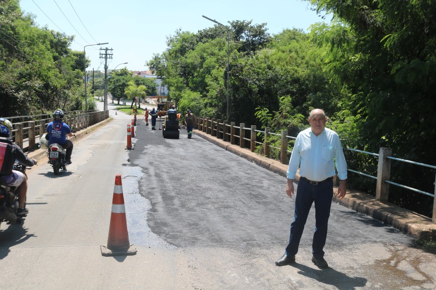 Após quase 20 anos, ponte que liga Rafard e Capivari recebe recapeamento