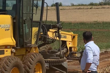Prefeitura de Rafard inicia alargamento e preparação de cascalhamento da estrada do Acre