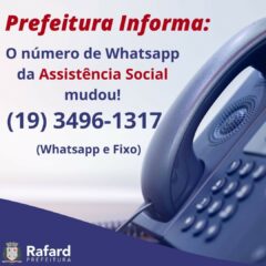 Whatsapp Assistência Social