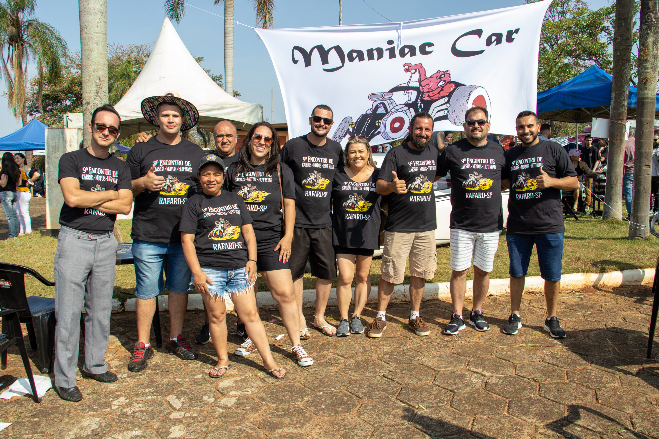 Read more about the article Prefeito Fabio Santos participa do 9º encontro de carros, motos e hot road em Rafard.
