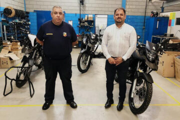 Prefeitura de Rafard conquista 3 motos equipadas para a Guarda Municipal.