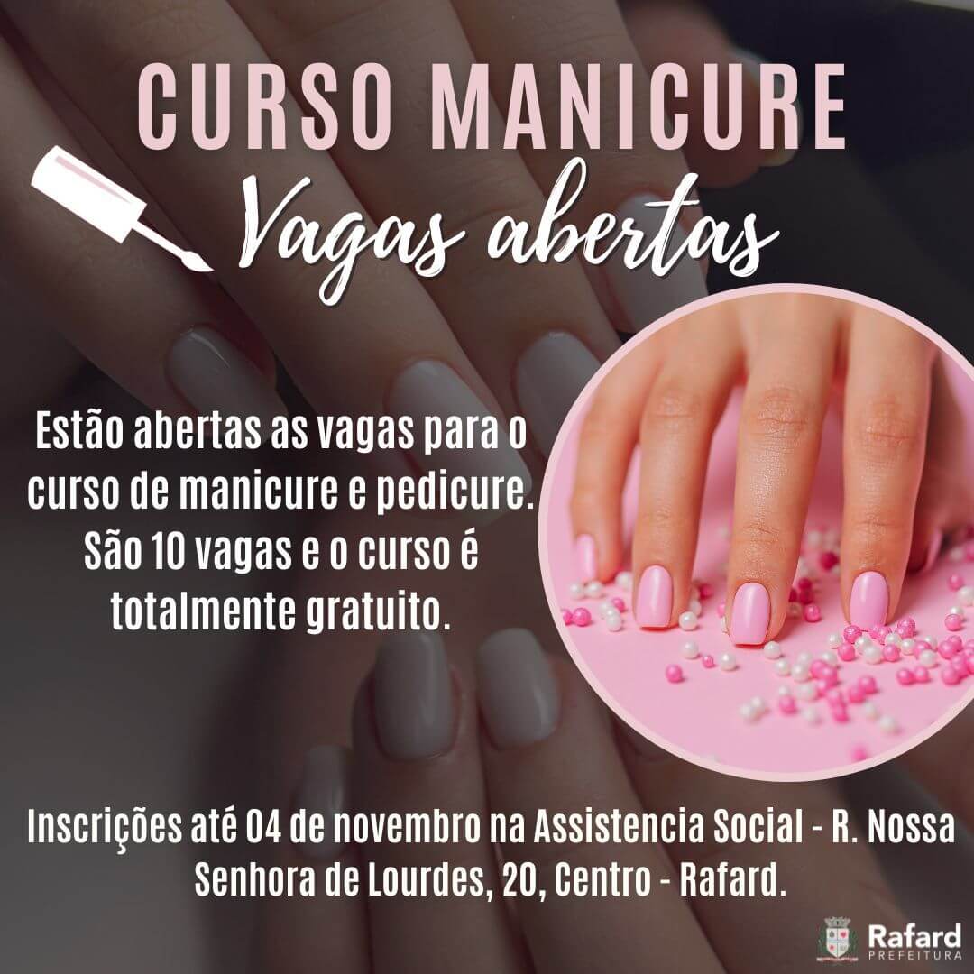 Read more about the article Prefeitura de Rafard abre inscrições para curso de Manicure