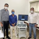 Prefeitura de Rafard recebe novo aparelho de ultrassom para realização de exames.