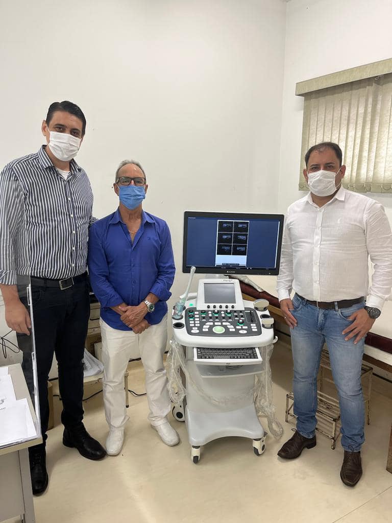 No momento você está vendo Prefeitura de Rafard recebe novo aparelho de ultrassom para realização de exames.